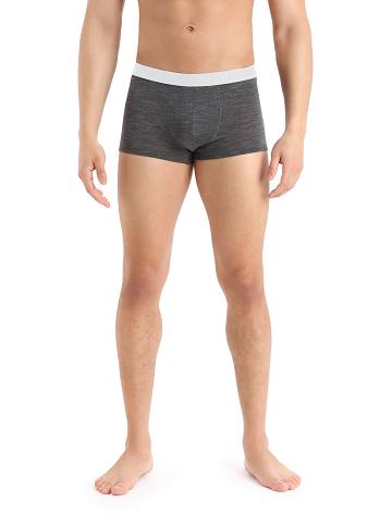 Monsoon Heather Icebreaker Cool-Lite™ Merino Anatomica Trunks Men's Underwear | AU 1288WNBY